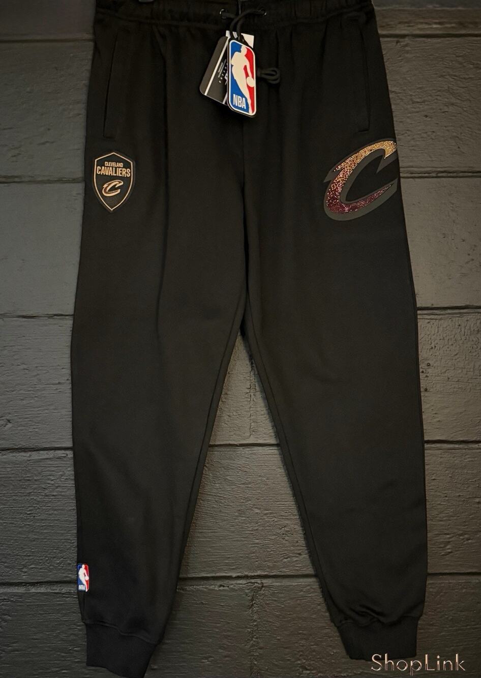 Cleveland Cavaliers Women’s Team Pro Standard Black Sweatpants Size Med. & Small